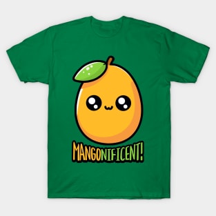 Mangonificent! Cute Mango Pun T-Shirt